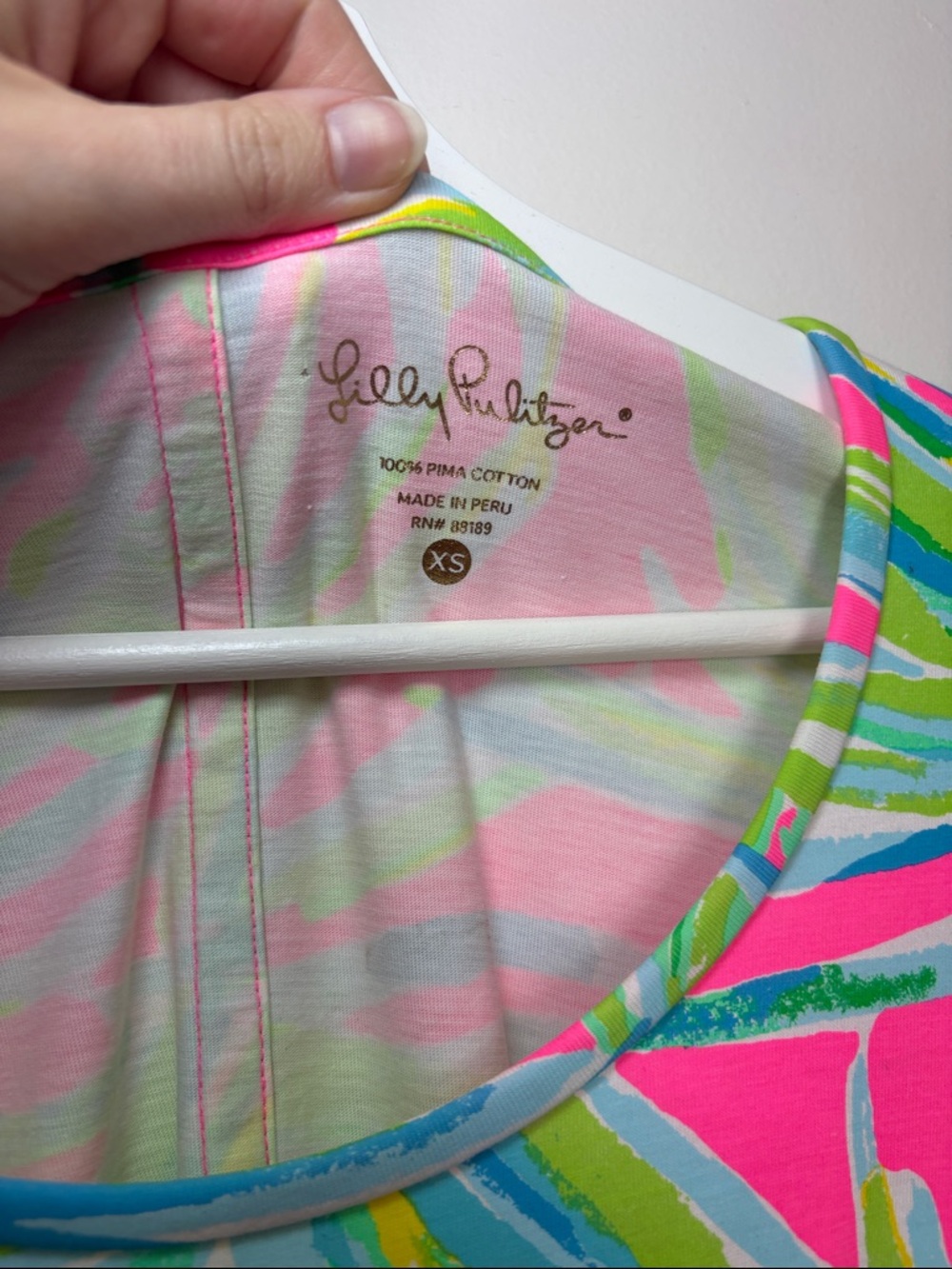 NEW Lilly Pulitzer Beacon Dress in Tiki Pink size XS - Picture 4 of 6